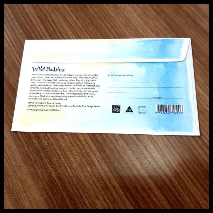 

BEST DEAL PRANGKO AUSTRALIA FDC WILD BABIES KEVIN KOALA TEMA KARTUN, ANAK ANAK !!!!!!