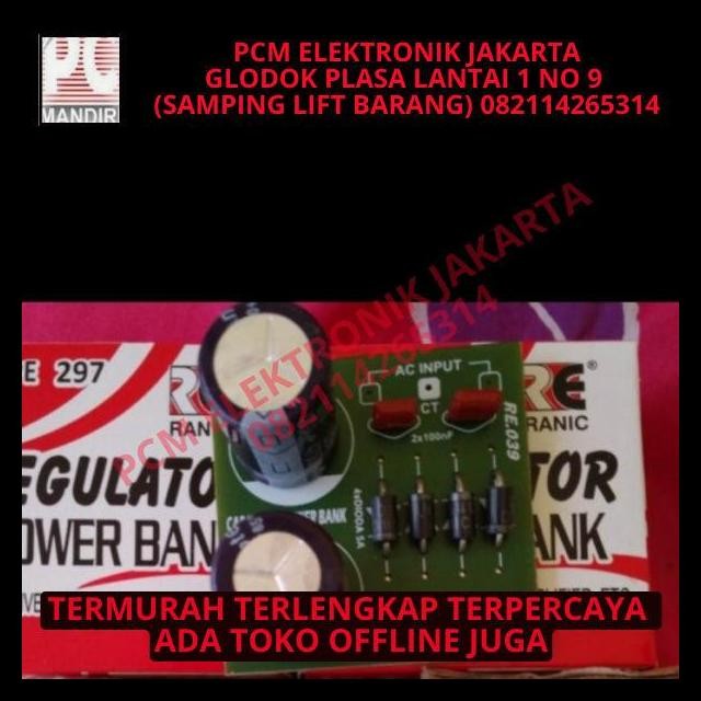DISKON KIT REGULATOR POWER BANK POWERBANK KIT PSU POWER SUPPLY 