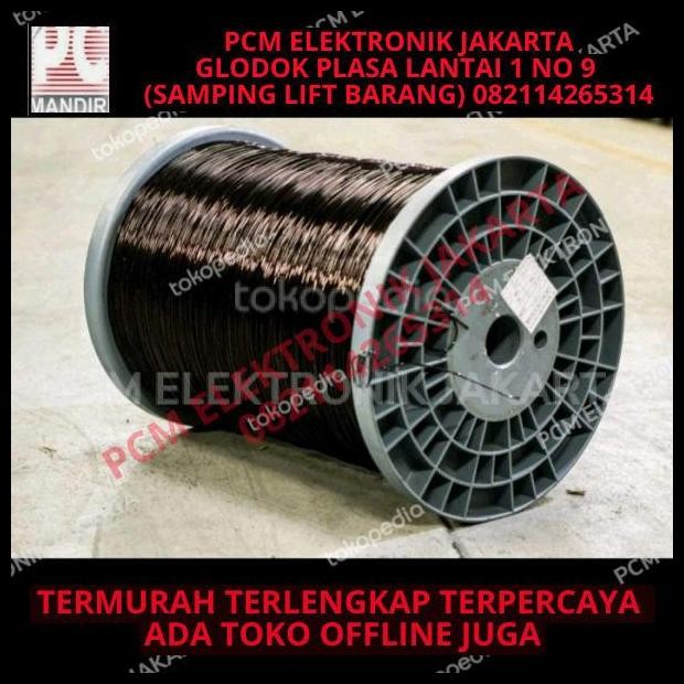 HOT DEAL KAWAT EMAIL ALUMUNIUM(BUKAN TEMBAGA)0.1 0.2 0.30 0.40 0.50 0.6 0.7 1KG 