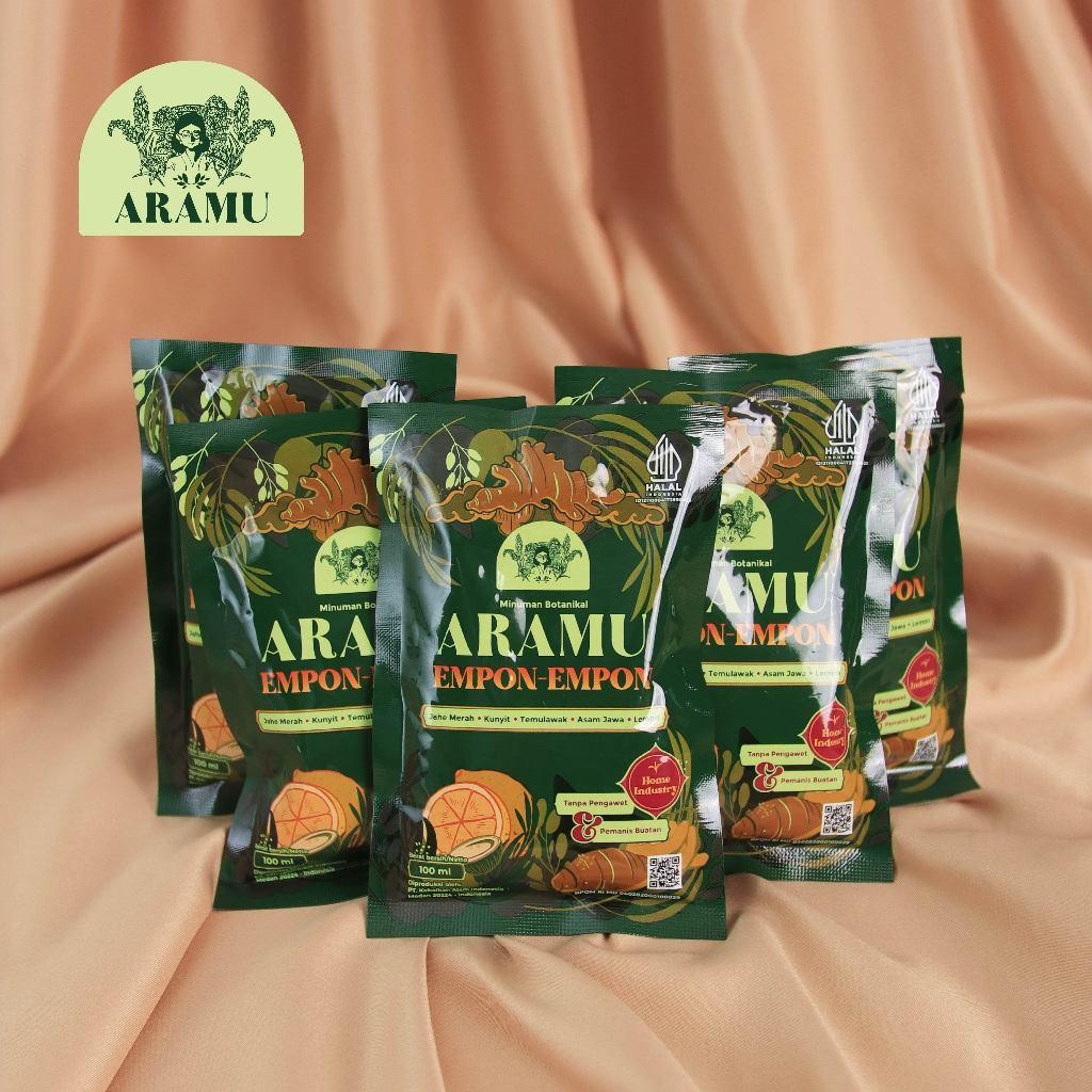 

Cri Aramu Empon Empon Isi 5 Sachet 100Ml Alami Halal