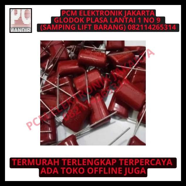 TERBARU KAPASITOR CAPACITOR MILAR 155 1.5UF 1.5 UF 630V 630VOLT 630 VOLT 