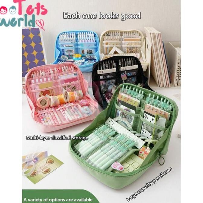 

BEST SELLER TEMPAT PENSIL ALAT TULIS CREATIVE OXFORD MULTIFUNGSI TAS PERLENGKAPAN KANTOR DAN ANAK SEKOLAH KOTAK PENSIL PERLENGKAPAN KANTOR STATIONARY BAG !!!!!