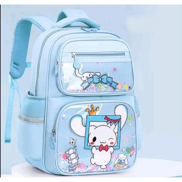 

Diskon Tas Ransel Sekolah Anak Perempuan Sd Sanrio Melodi Kurumi Saku Pita Terbaru Satu Paket 6In1 Cod