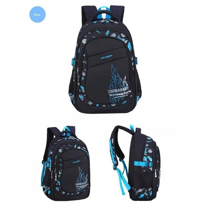 

Spesial Tas Sekolah Anak Sd Smp Sma Motif Zimababy Api Ransel Laki Laki Premium Terbaru Fashion