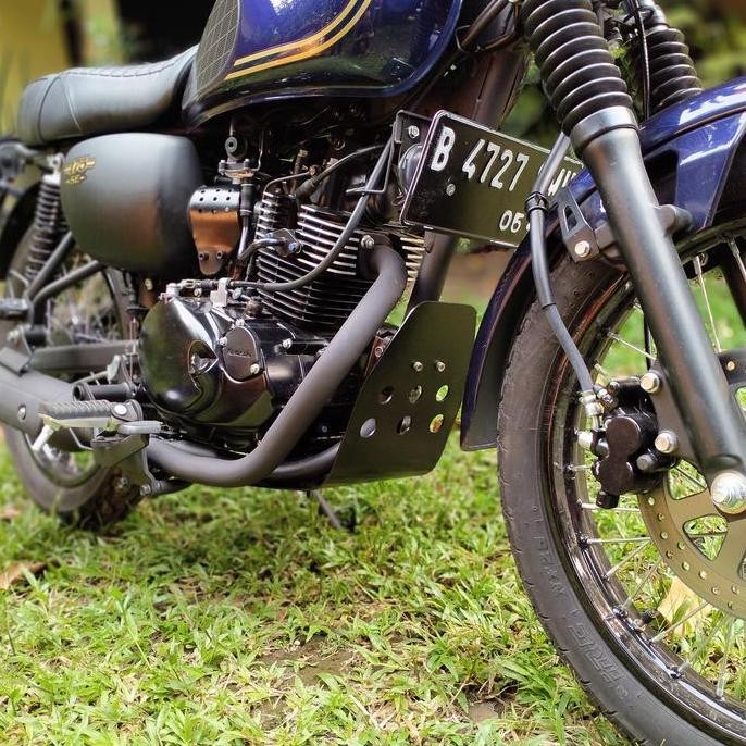 Skitplat Mudguard Engine Guard Kawasaki W175