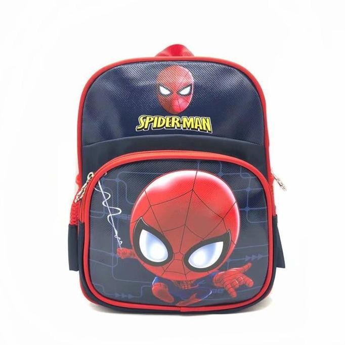 

Miliki Tas Ransel Anak Import Bahan Tebal Marvell Series Spiderman, Iron Man, Captain America