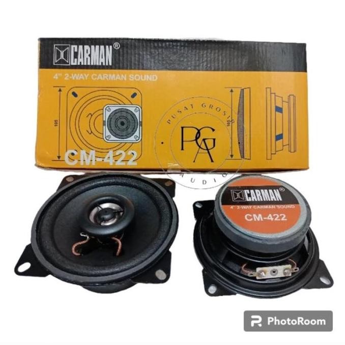 Speaker Mobil 4Inch Carman