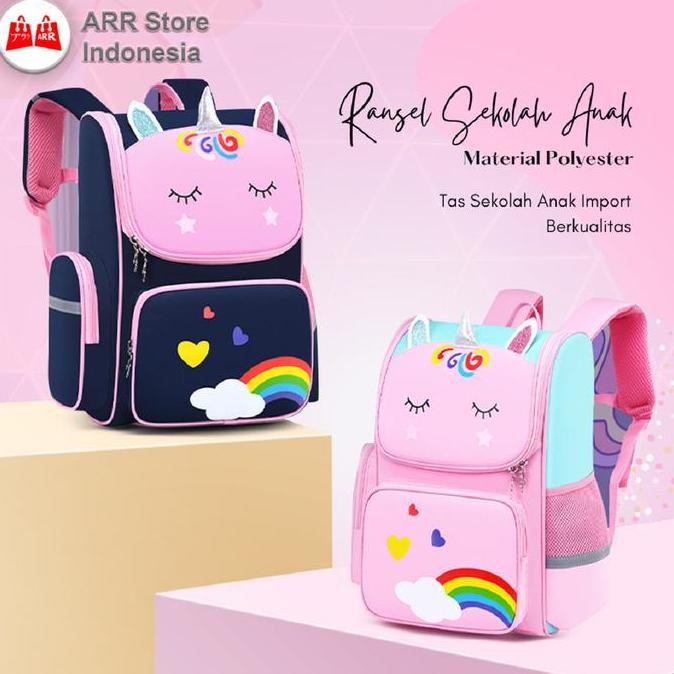 

Terjangkau Tas Ransel Backpack Sekolah Anak Cowok Cewek Tk Sd Premium Unicorn T 0208 Sb