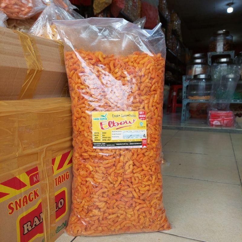 

1Kg Makaroni Bantat Balado Dan Ori Makaroni Elbow Premium Snack Kiloan Murah Alma.Snack