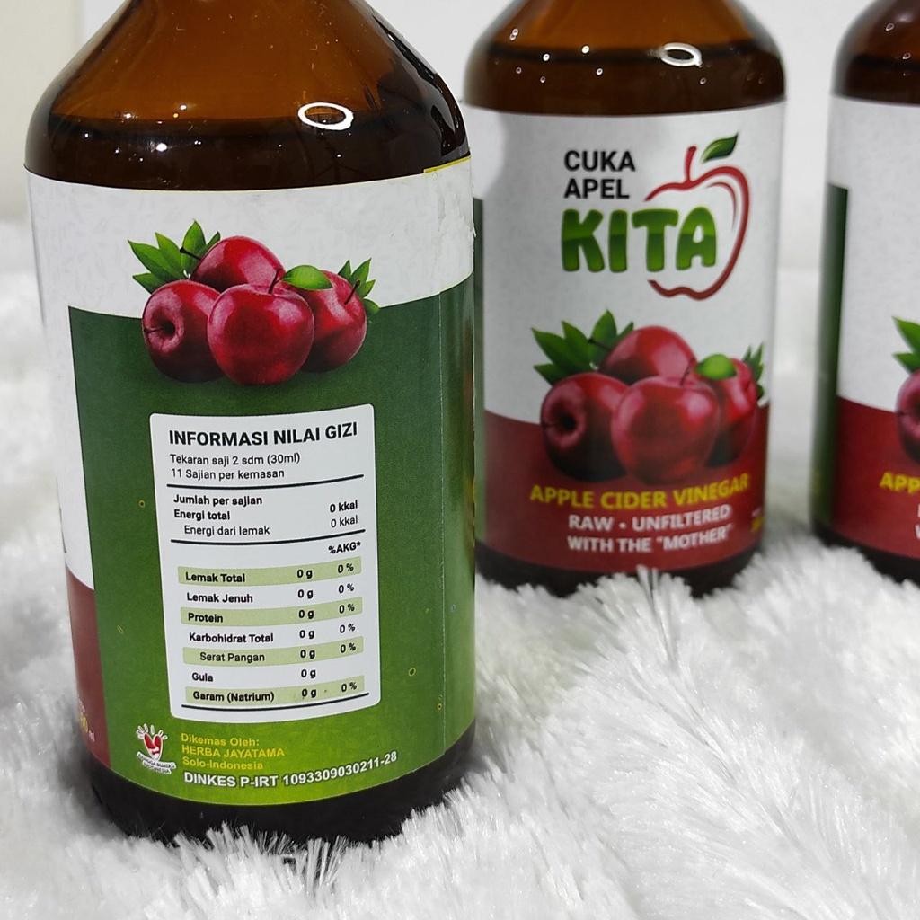 

Cri Cuka Apel Kita Asli Apple Cider Vinegar Ori