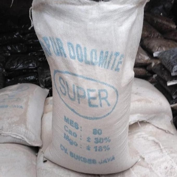 

Promo kapur Dolomite kemasan 30kg COD