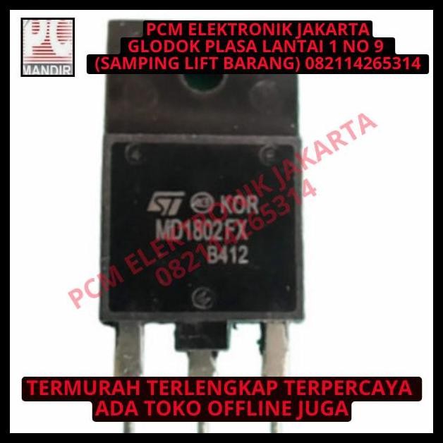 TERMURAH TRANSISTOR TR REGULATOR TV TABUNG MD1802FX MD 1802FX 1802 FX 