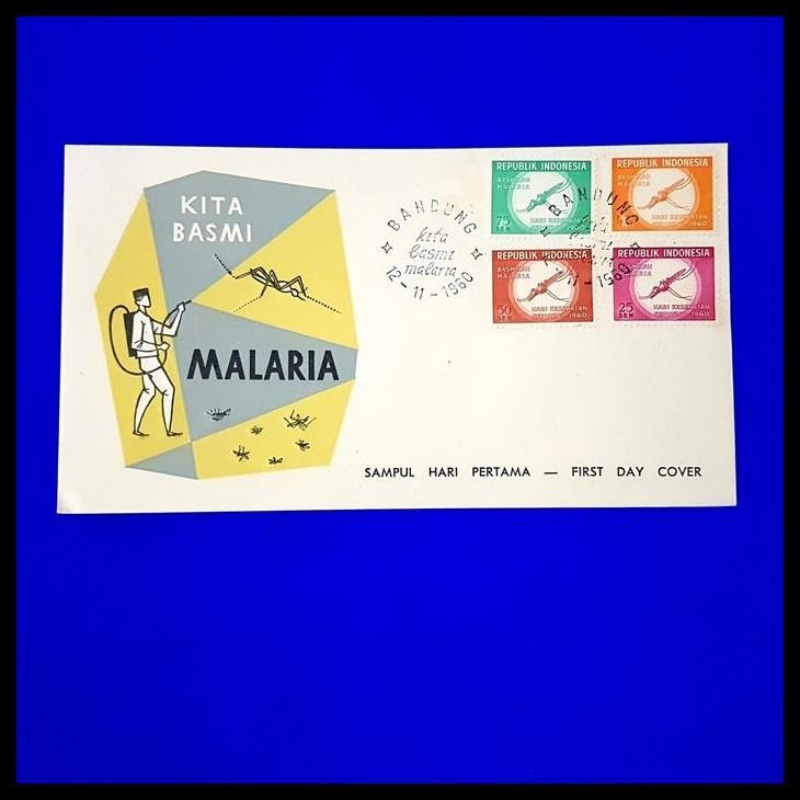 

TERMURAH PERANGKO/PRANGKO INDONESIA 1960. SHP MARI KITA BASMI NYAMUK MALARIA !!!