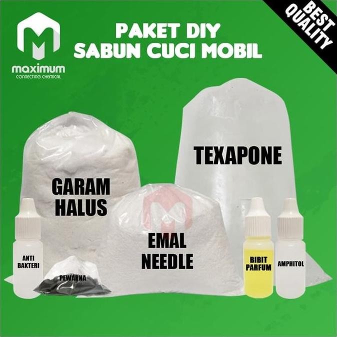 Paket Hemat Diy Bahan Sabun Cuci Mobil / Sabun Cuci Mobil / Car Wash
