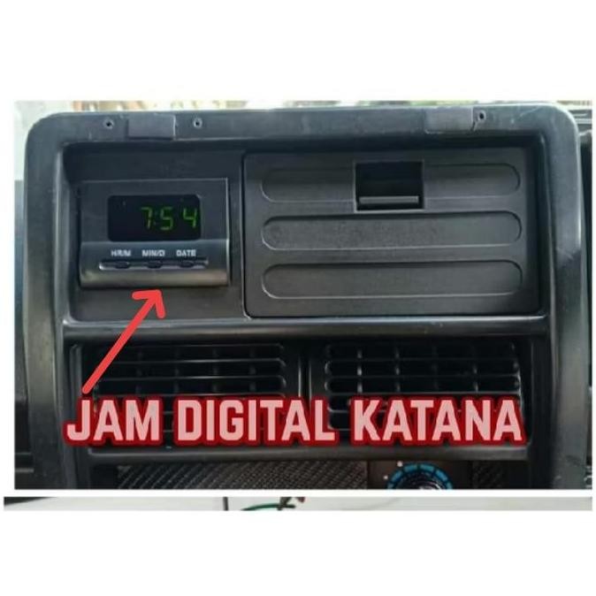 Jam Digital Dashboard Mobil Suzuki Jimny Katana Model Original Sj 410