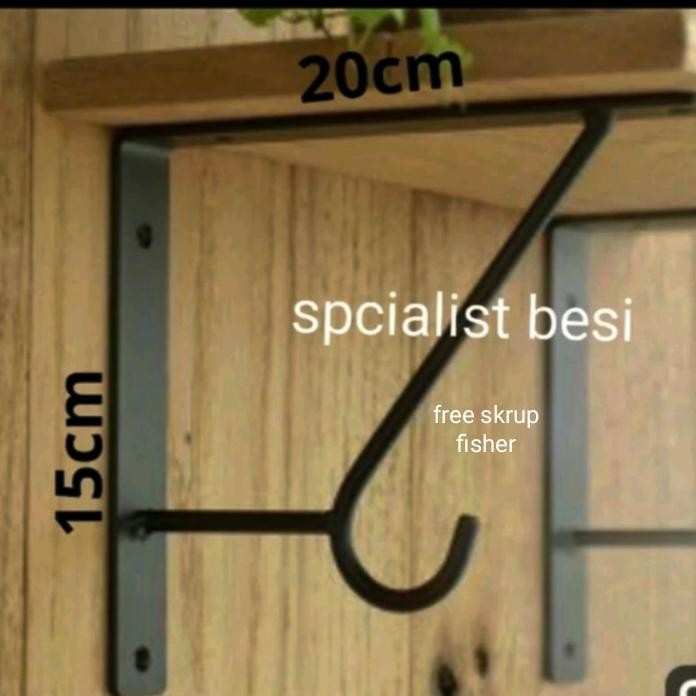 Rak Besi Siku Ambalan Rak Buku