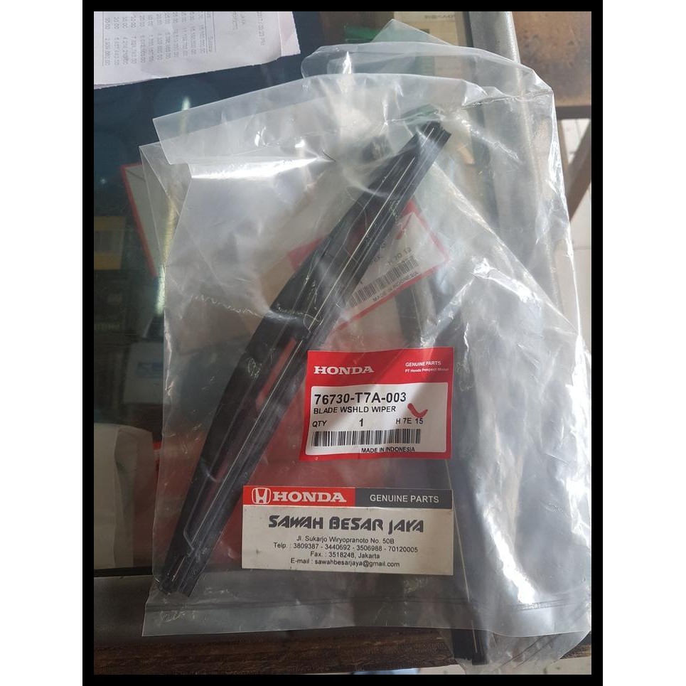 BEST DEAL WIPER BLADE BELAKANG HRV ASLI 