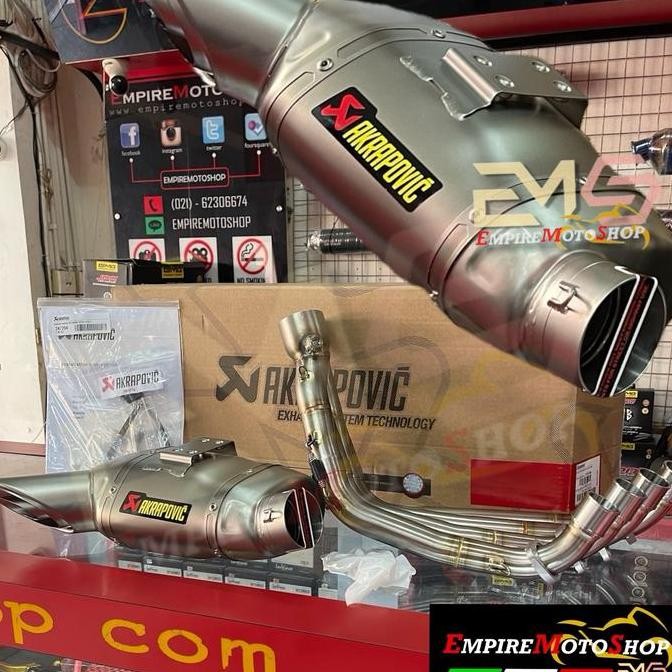 Knalpot Akrapovic Cb 650 Cb650 Cb650R Cb650F Honda Neo Racing Line