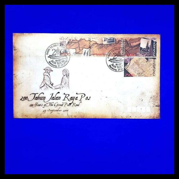 

TERBARU PERANGKO/PRANGKO INDONESIA. SHP 200 TAHUN JALAN RAYA POS !