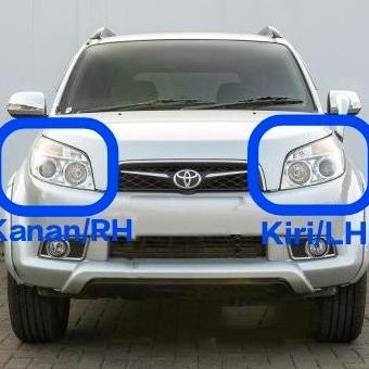 Mika Head Lamp Toyota Rush/Daihatsu Terios Tahun 2006 S/D Tahun 2014 Mikanya Saja