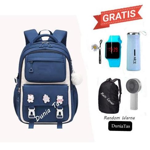 

Spesial Clrsa Tas Ransel Sekolah Anak Perempuan Sd Smp Terbaru Premium Satu Paket 6In1 Cod