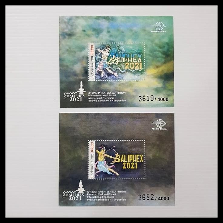 

TERMURAH PRANGKO INDONESIA. SS BALIPHEX 2021 (SET 2 LEMBAR SS)