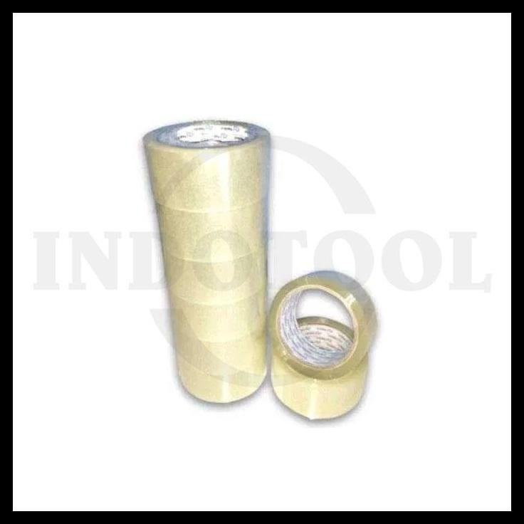 

DISKON LAKBAN BENING ISOLATIF 48MM X 80Y, 45 MICRON / LAKBAN BENING NELKIN !!