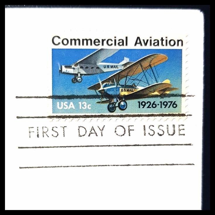 

DISKON PRANGKO MURAH/BAGUS FDC AMERIKA. 50TH ANNIVERSARY COMMERCIAL AVIATION !!!!