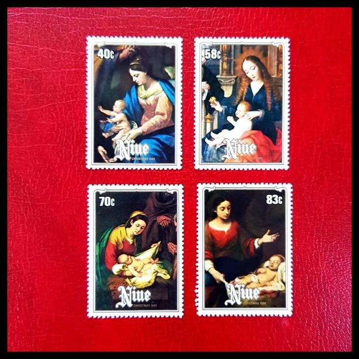 

HOT DEAL PERANGKO/PRANGKO NATAL/CHRISTMAS DARI NIUE. SET LENGKAP (4V) MNH !!!!!!