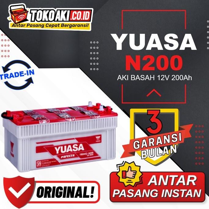 Yuasa Pafecta N200 - 200Ah
