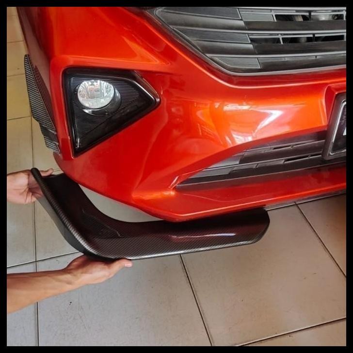 TERMURAH WINGLET DEPAN VARIASI BEMPER DEPAN MOBIL CARRY SUZUKI FULL CARBON 