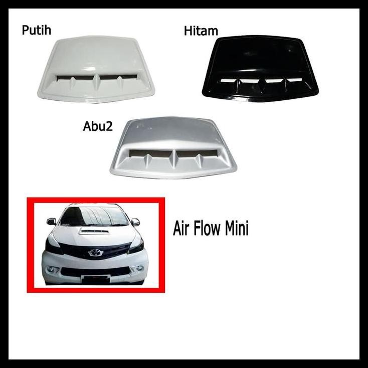 BEST DEAL SIDE AIR FLOW VARIASI KAP MESIN MOBIL VIOS LIMO UNIVERSAL 
