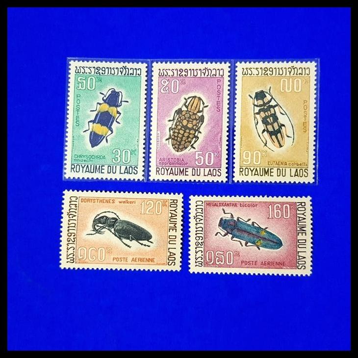 

TERBARU PRANGKO LAMA SERI SERANGGA/INSECTS. SET LENGKAP DARI LAOS !!!!!!