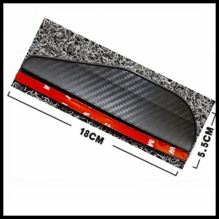 GRATIS ONGKIR TALANG AIR SPION MOBIL STREAM HONDA MOTIF CARBON HITAM 