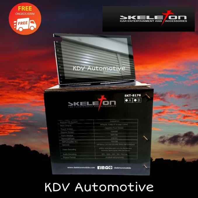 Head Unit Android 10 Inch Skeleton Skt-8176 / Android Skeleton