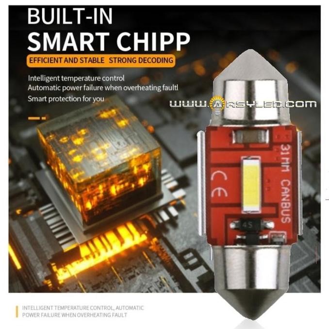 Arsy Led Lampu Plafon Kabin Mobil Crv Cr-V Isi 4 Gen4 Super Terang