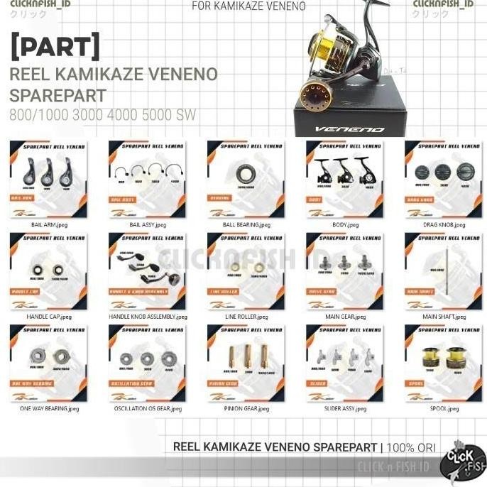 [Part] Main Drive Gear Kamikaze Veneno 800 1000 3000 4000 Gigi Payung