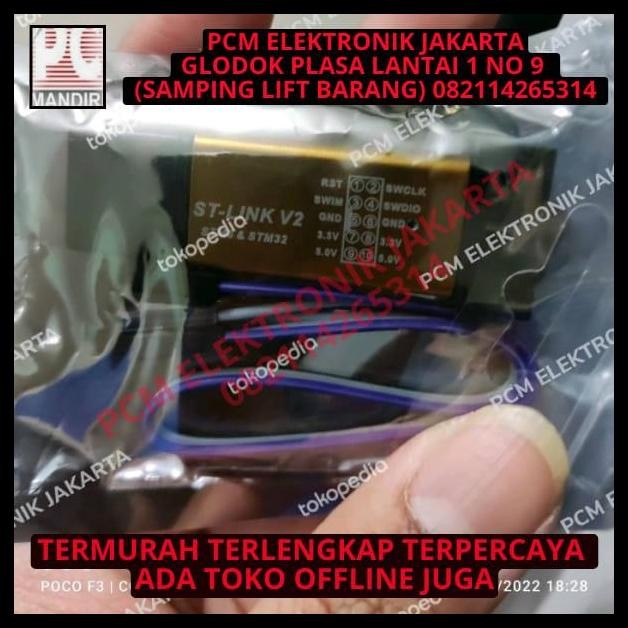 HOT DEAL PROGRAMMER PROGRAMER DOWNLOADER IC STM8 STM32 STM 8/32 STLINK V2 