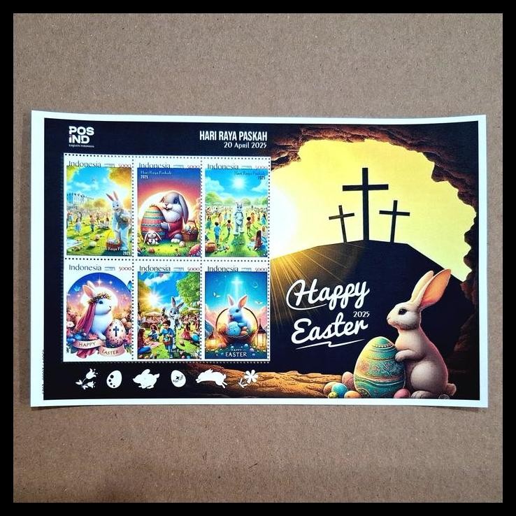 

HOT DEAL PRANGKO INDONESIA. HARI PASKAH 20 APRIL 2025 HAPPY EASTER 2025. MINISHEET PRANGKO PRISMA !!!!!!