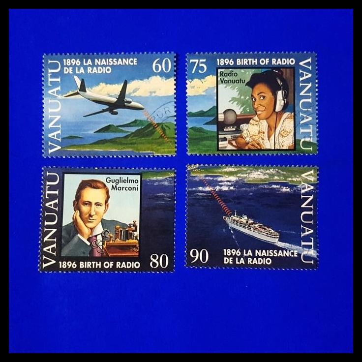 

TERBARU PERANGKO/PRANGKO VANUATU. PENEMU RADIO, GUGLIELMO MARCONI DARI ITALY