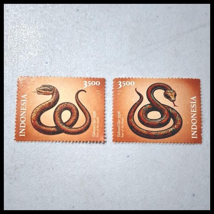 

TERMURAH PRANGKO INDONESIA 22.01.2025. TAHUN ULAR 2576 YEAR OF THE SNAKE. SET LENGKAP 2 KEPING PRANGKO !!!