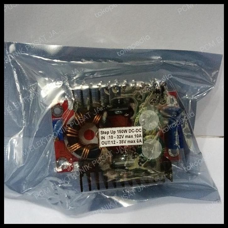 TERMURAH 1625 KIT MODULE MODUL PENAIK TEGANGAN STEP UP 150W 150WATT 150 WATT 