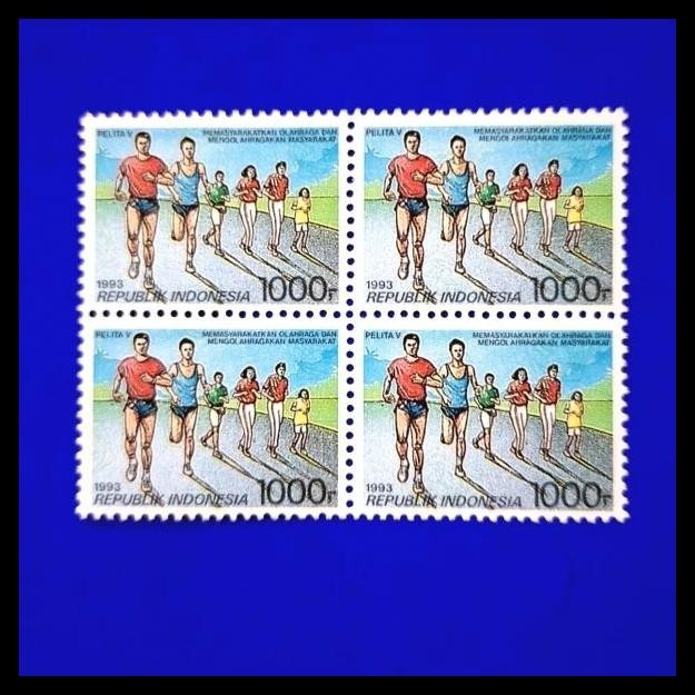 

BEST DEAL PRANGKO INDONESIA. OLAHRAGA LARI MEMASYARATKAN OLAHRAGA DAN MENGOLAHRAGAKAN MASYARAKAT. (PROGRAM PELITA V 1993) BLOK-4 !!!!