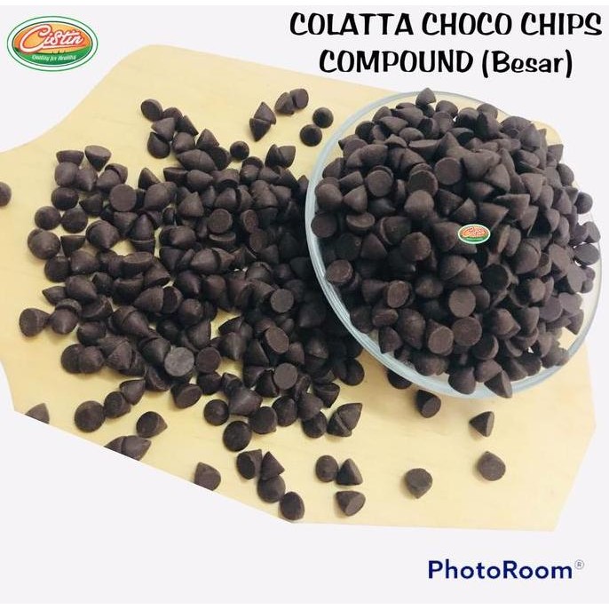 

:::::::] COLATTA CHOCO CHIPS COMPOUND (BESAR) 1KG