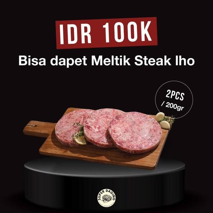 

Paket Hemat Steak Meltik Ribeye/Tenderloin - Super Daging Tangerang
