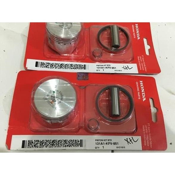 Seher Kit & Piston Kit Supra Fit&Legenda&Revo Os Standar Ori Honda Kfv