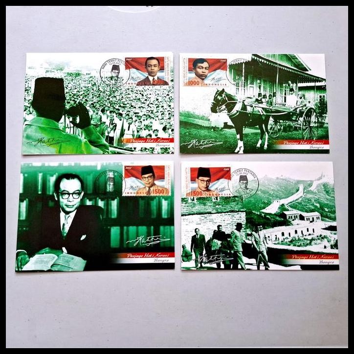 

TERBARU PRANGKO INDONESIA. WAKIL PRESIDEN MOH. HATTA SATU ABAD BUNG HATTA BAPAK PROKLAMATOR ~ PENJAGA HATI NURANI BANGSA. (SET 4 LEMBAR) KARTUPOS (MAXIMUM CARD) !!!!!!