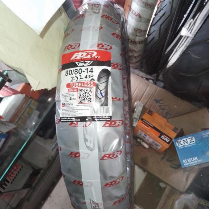 +%+%+%] ban luar motor matic fdr 80/80-14 tubeless