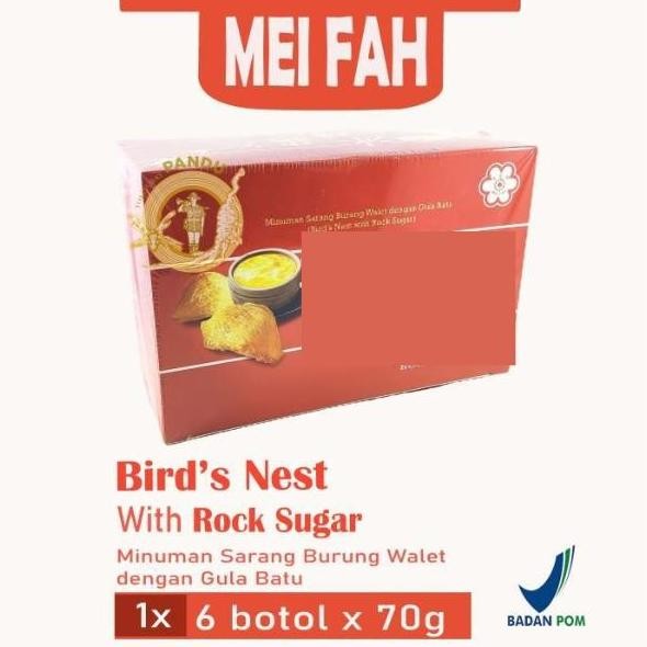 

MEI FAH BIRDS NEST WITH ROCK SUGAR / MINUMAN SARANG BURUNG WALET