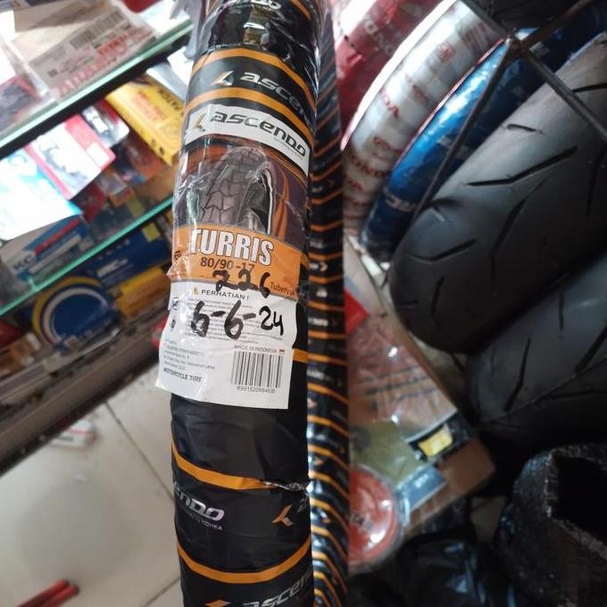 Ready oke] ban luar motor ring 17 ascendo 80/90-17